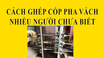 Cách Ghép Cốp Pha Vách Bằng Ván Phủ Phim Và Gông Bằng Ty Ren Tán Chuồn