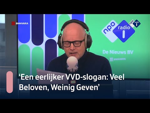 Kees van Amstel over de verkiezingsslogan van de VVD | NPO Radio 1