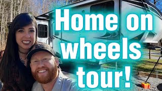 Our full-time home on wheels tour! Grand Design Reflection 295rl