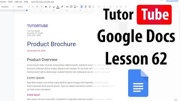 Google Docs Tutorial - Lesson 62 - Voice Typing for Speech to Text or Dictation