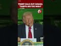 Trump Criticizes Canada Tariffs, Says U.S. Farmers Were Treated Unfairly