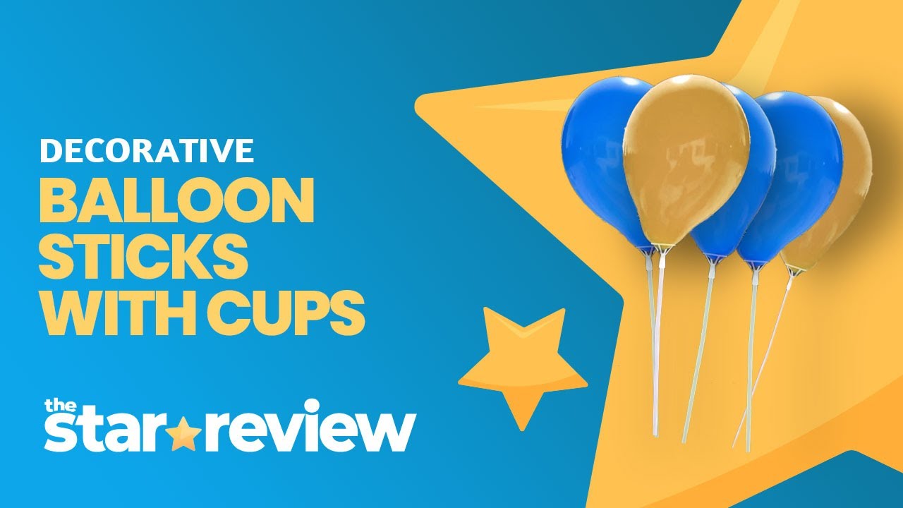 Balloon Sticks with Cups