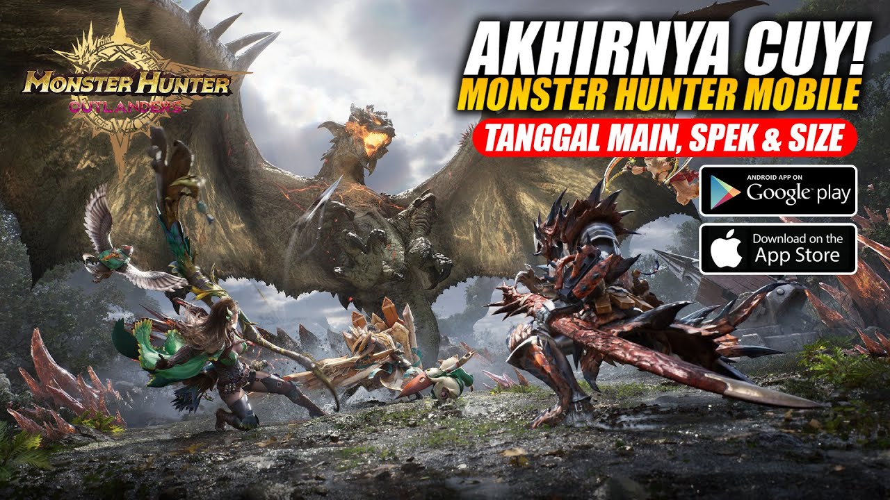 Наконец-то долгожданная мобильная версия Monster Hunter официально доступна на Tencent! - Monster...