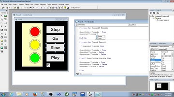Traffic light Tutorial In visual basic 6.0 (Tagalog Version)
