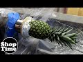 Can You Turn A Pineapple On The Lathe?!