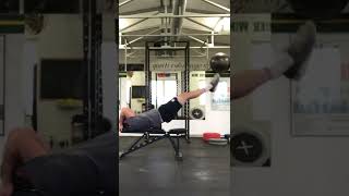 Dragon Flag Abs Exercise #rugbystrengthandconditioning