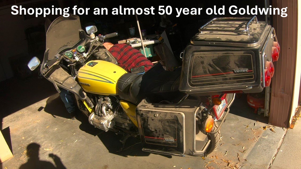 Покупка почти 50-летнего Honda Goldwing