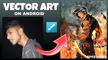 FANTASY VECTOR ART IN INFINITE DESIGN 😍 | VECTOR CONCEPT ART 🔥| SPEED ART | #nickcreation