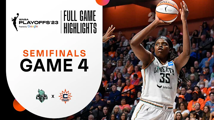 New York Liberty vs. Connecticut Sun | FULL GAME HIGHLIGHTS | October 1, 2023 - DayDayNews