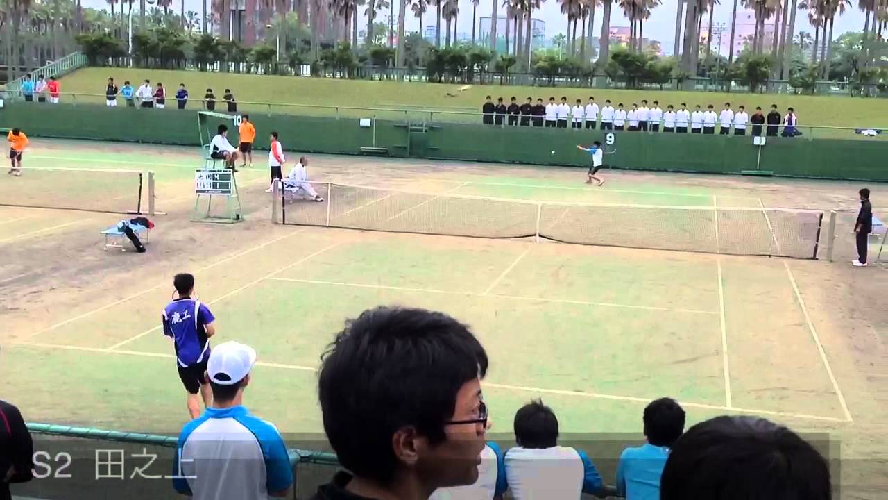 12 5 鹿児島県インターハイ予選 テニス競技 団体3回戦 鹿児島工業vs池田 Youtube