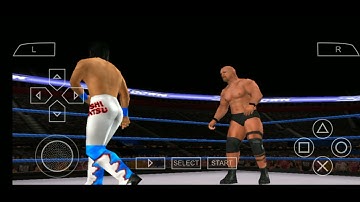 WWE Smackdown vs Raw 2011 PSP gold emulator gameplay on Android