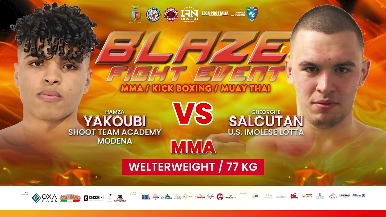 MMA - Gheorghe Salcutan (Usil) vs Hamza Yakoubi (Shoot Team Academy Modena)
