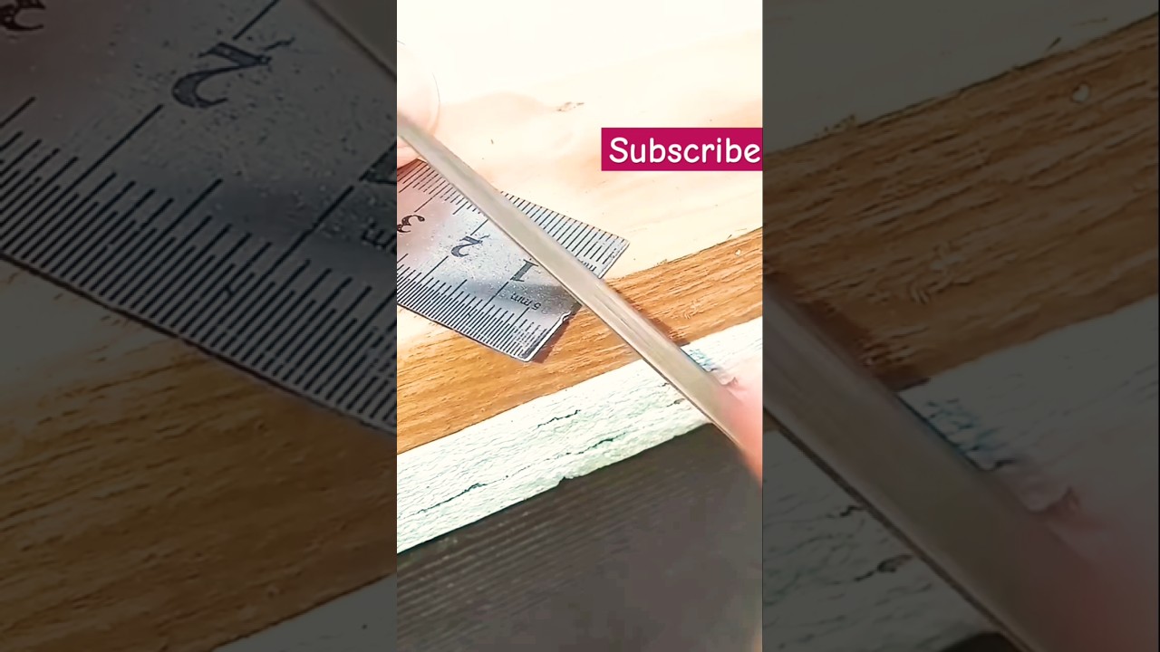 Only Pro Knows this technique! Expert Hacks for Steel Ruler 
