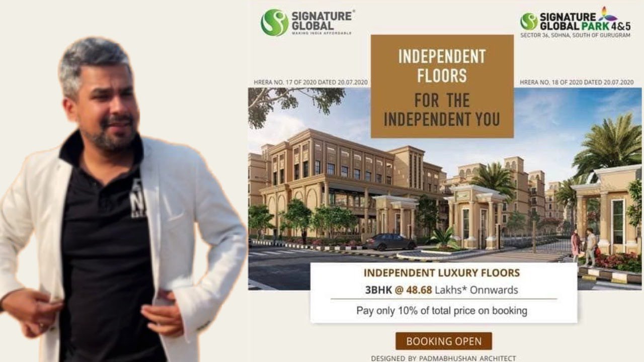 Signature Global Park Sector 36, Sohna || South of Gurgaon || Independent Floors.