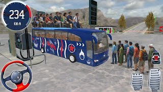 Real Offroad Bus Simulator 3D | Dangerous Hill Roads & Extreme Driving - Android Gameplay  screenshot 5