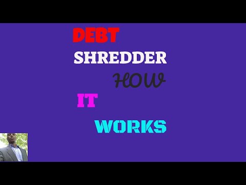 Debt Shredder | Debt Shredder How It Works