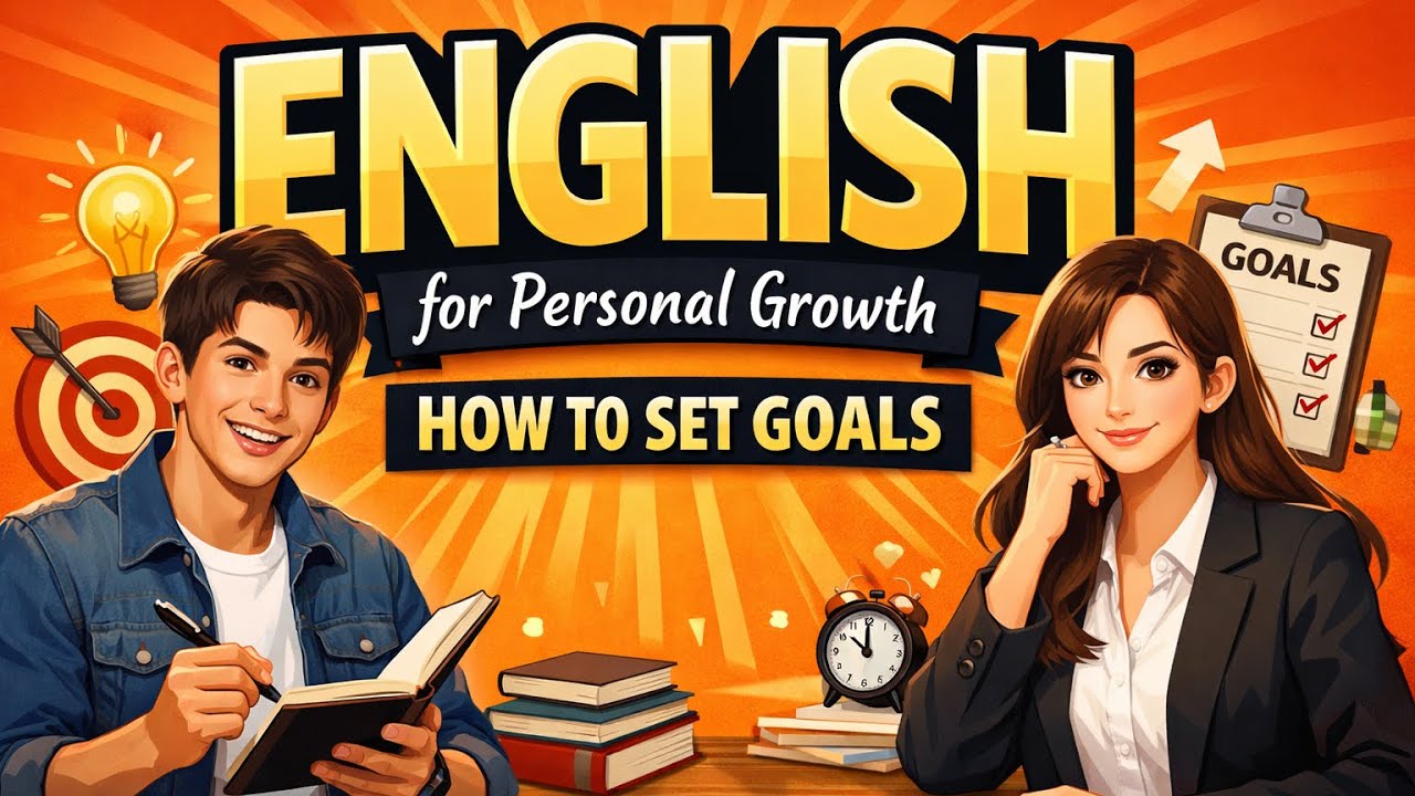 English for Personal Growth | How to Set Goals | English Podcast