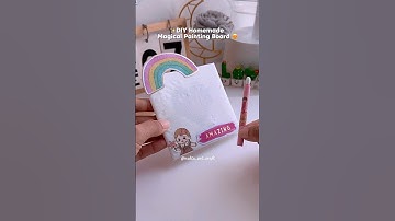 ✨DIY Magical Painting Board😍📋#shorts #art #diy #muktaartandcraft #viralvideo #youtubeshortsviral