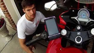 Motorcycle Phone Mount DIY and Cheap!