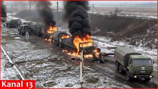 Rusiya Logistikasına Zərbə Təchizat Yük Maşınları Və Yanacaq Tankeri Siradan Çixarildi