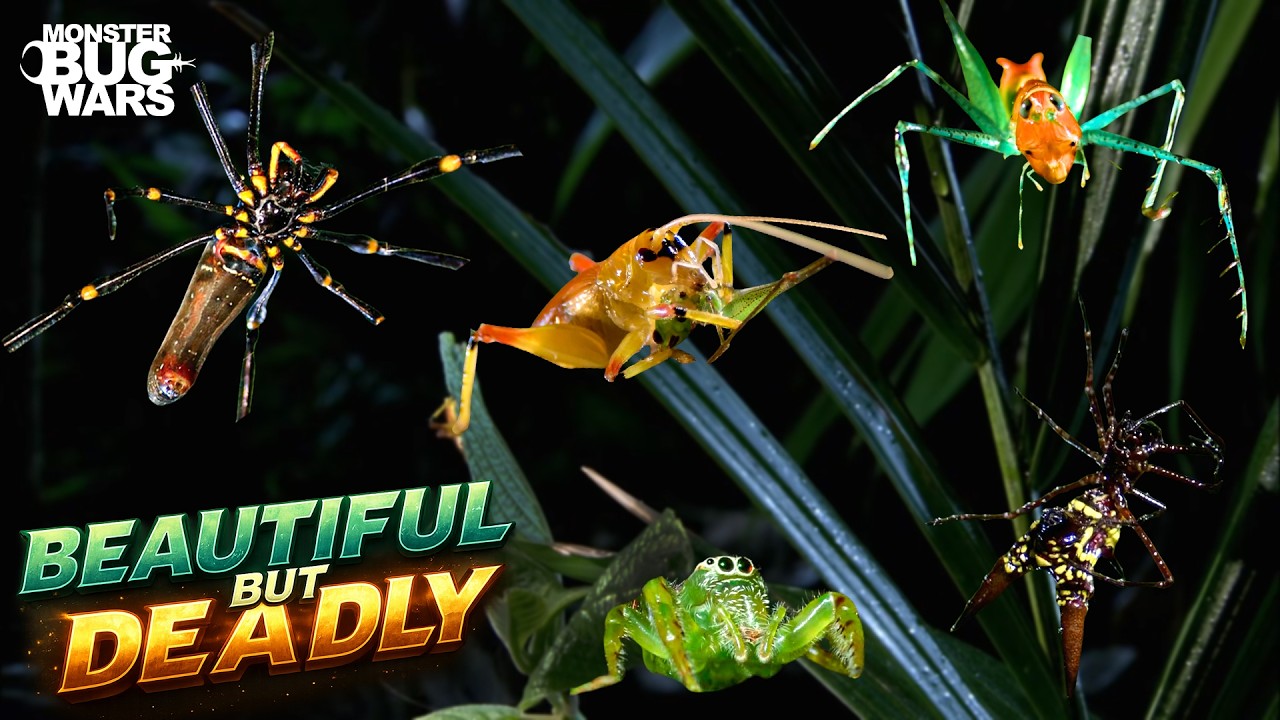 Nature’s Most Colorful Killers! | Monster Bug Wars - YouTube