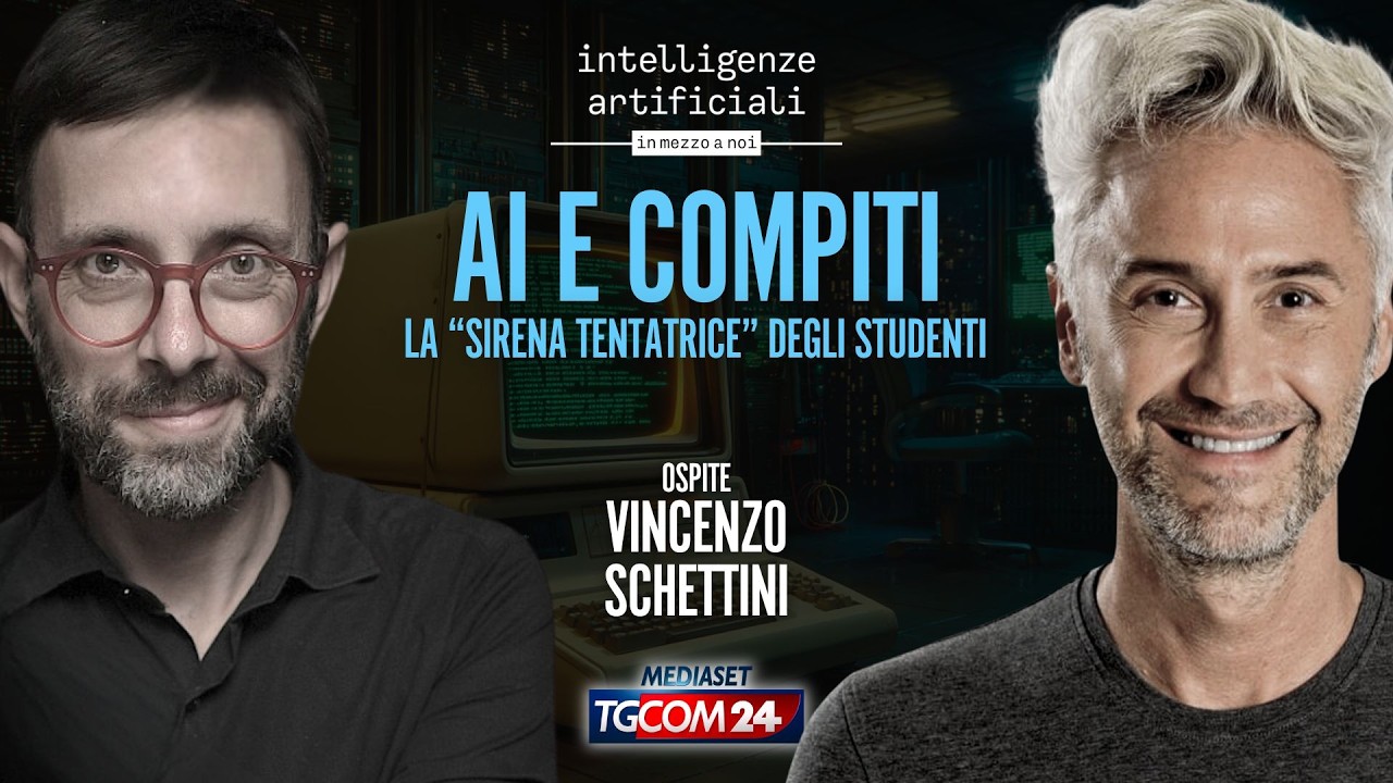 Intelligenze artificiali - In mezzo a noi, puntata 25 larrivo dellAI nello zaino dei ragazzi