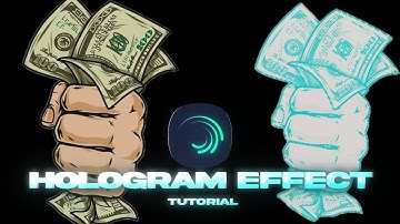 Hologram Effect  tutorial in Alight Motion preset by @annie_vfx  #tutorial #alightmotion #hologram