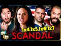 SCANDAL 1x4, 1x5, 1x6 & 1x7 Reaction! | Kerry Washington | Shonda Rhimes