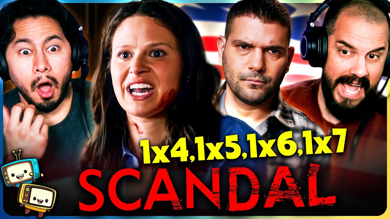 SCANDAL 1x4, 1x5, 1x6 & 1x7 Reaction! | Kerry Washington | Shonda Rhimes