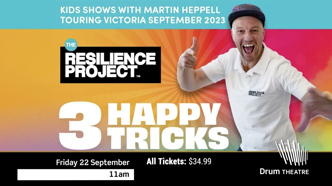 The Resilience Project with Martin Heppell – 3 Happy Tricks | 22 September 2023