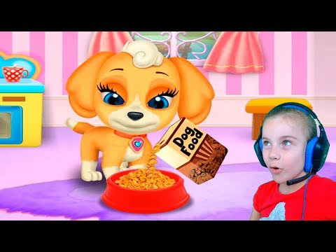 Играй с милым щенком Игры для детей и малышей