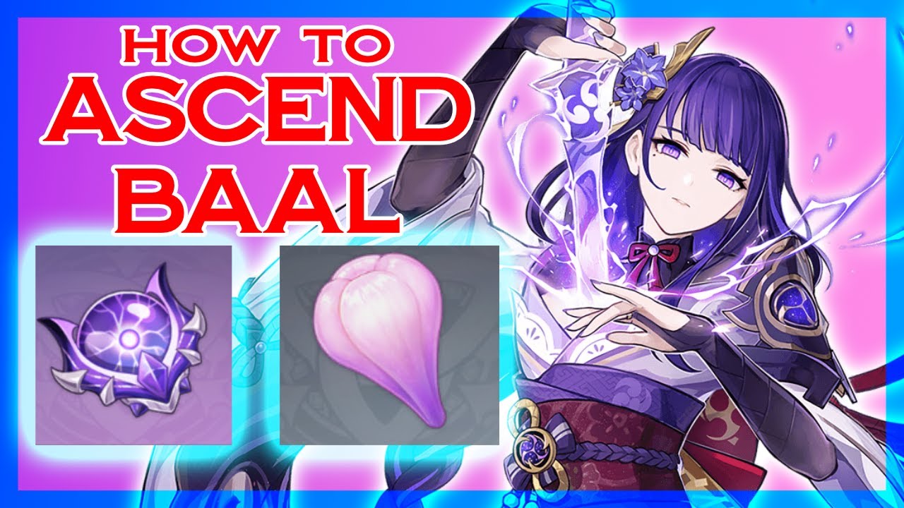 How to Ascend Raiden Shogun / Unlock Thunder Manifestation [Genshin Impact]