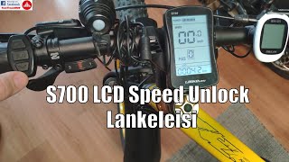 Lankeleisi XT750 Speed Limit Unlock - S700 LCD