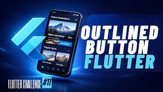 Flutter Widgets (7): Outlined Button 🔥 FLUTTER CHALLENGE 2026 - Tutorial #11