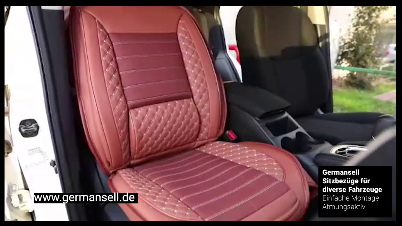 Schonbezug für Fahrersitze (aus Biberlammfell-Imitat)