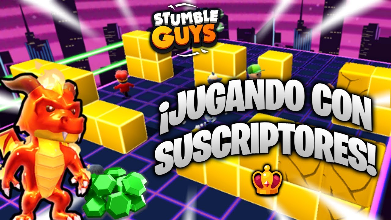  DIRECTO STUMBLE GUYS Torneo Por 2500 GEMAS Jugando Stumble Guys Con 