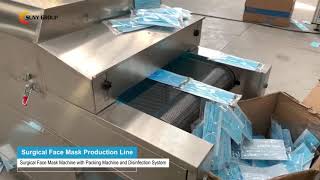 Single Packed Face Mask Making Machine with UV Disinfection System