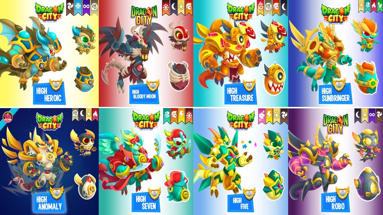 TOP 10 STRONGEST DRAGONS IN DRAGON CITY 2023 😱 - YouTube