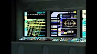 CGI test with 1 updated LCARS display