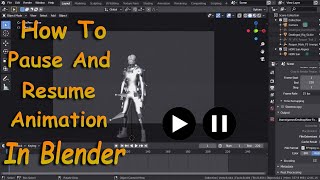 How To Pause Resume Rendering Animation In Blender