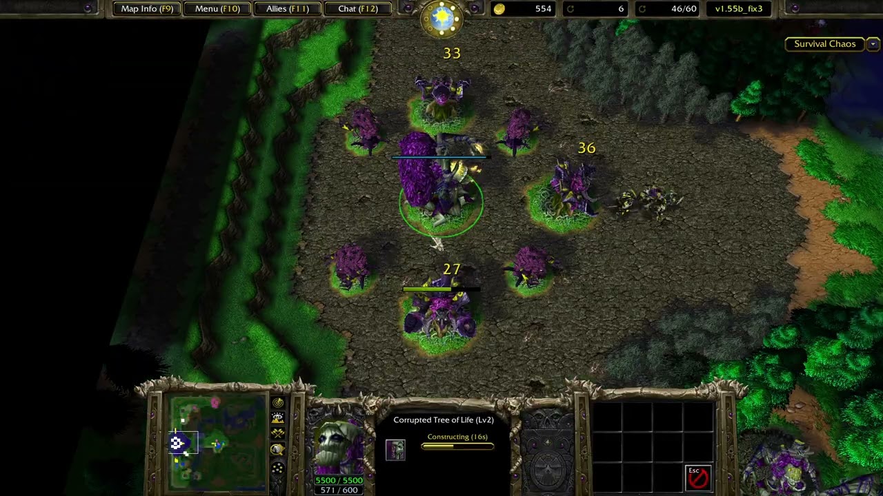 Survival Chaos | Satyr Mages + T4 replacement vs Tengis & CBB (TRYHARDS)