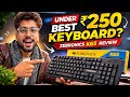Zebronics K65 Keyboard Review | Best Budget Keyboard Under ₹250?