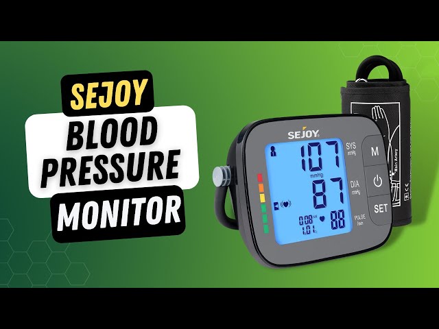 SEJOY Upper Arm Blood Pressure Monitor, Digital Automatic