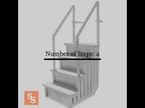 Video: How to choose stairs for the pool?