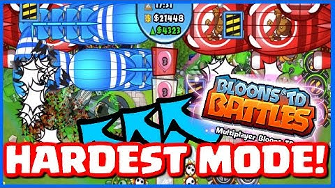 Bloons TD Battles - INSANE NEW GAME MODE! RANDOM TRIO! - Hardest BTD Battles Game Mode Ever!