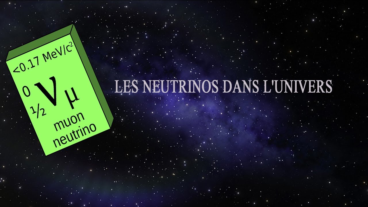 Les Neutrinos Dans l'Univers