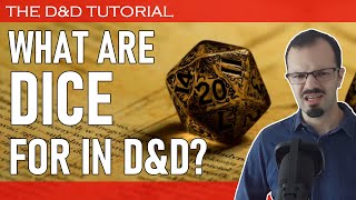 What are dice for in D&D? Why do we roll?