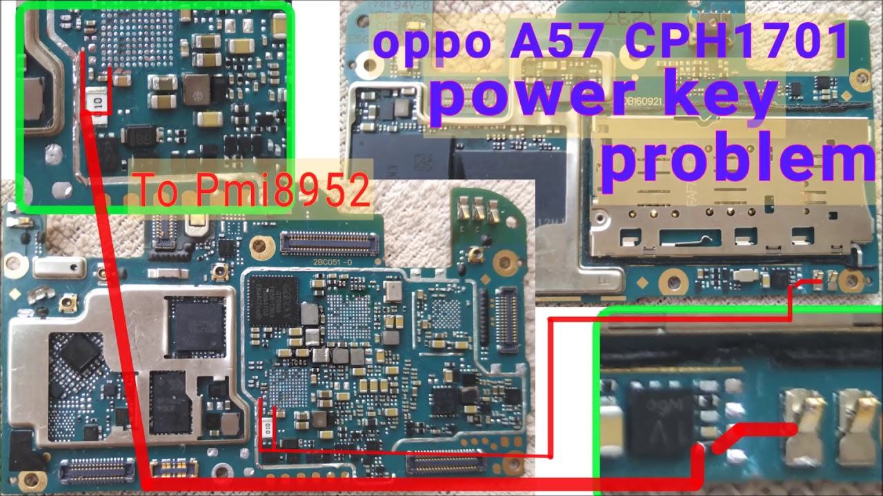 oppo A57 CPH1701 Power key problem