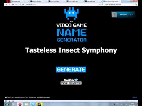 The Video Game Name Generator Vs s Tavern Youtube