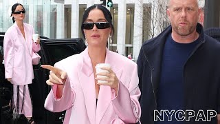 KATY PERRY LEAVES THE VIEW AND HEADS TO BERGDORF GOODMAN FOR LUNCH